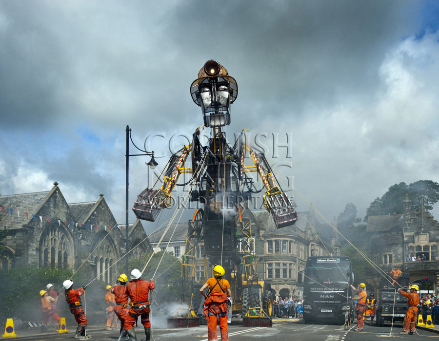 Man Engine, Tavistock, 2016